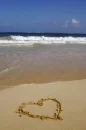 beach heart