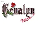 red rose ~~ for Genalyn 