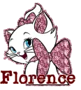 Florence with marie cat