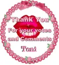 Thank You  Toni