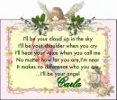 I'll be your angel-Carla