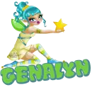 NAME GENALYN/FAIRY HOLDING STAR