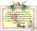 I'll be your angel-Cindy