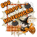 BOO HAPPY HALLOWEEN/SPIDER GIRL