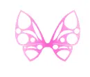 beating pink wings
