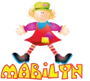 NAME MARILYN/DOLL YELLOW