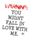 warning love