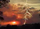thunder in a weird form