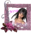 Beautiful Lady with Lavender Flower - Annie