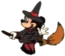 MINNIE AS A WITCH
