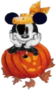 MICKEY IN A PUMPKIN