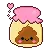 cute poop in a jar