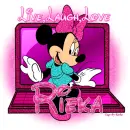 Live,Laugh,Love Minnie,Rieka