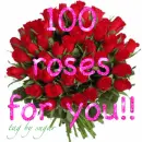100 roses for you!!