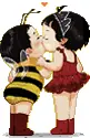 cute kiss