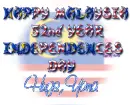 MALAYSIA INDEPENDENCES DAY,Hugs Yana