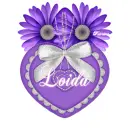Purple heart...Loida