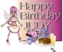 Happy birthday-Judy