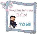 Hello  Toni