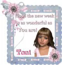 Have a wonderful week   Toni