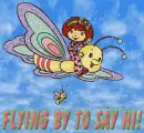 flying by to say hi