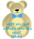 Beary good day Brenda