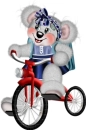 CREDDY GIRL ON A BIKE