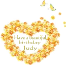 have a beautiful birthday judy