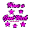 Have a good week