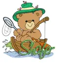 teddybear fishing shafer