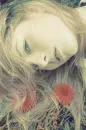 girl and flowers..