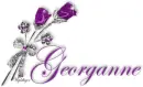 Purple Roses - Georganne