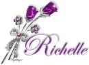 Purple Roses - Richelle