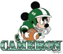 Football Mickey - Cameron