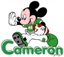 Football Mickey Mouse - Cameron