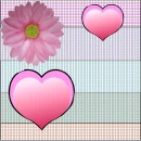 Flower And Hearts <3