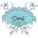Blue fan-Carla