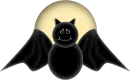BAT AND A MOON