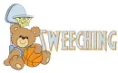 teddybear basketball sweeching