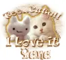 Too cute, Yana love it