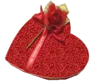 red heart box