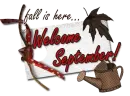 Welcome September- Fall is here!