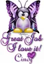 Penguin Butterfly - Cindy