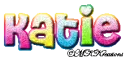 Rainbow Name Katie