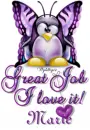 Penguin Butterfly - Marie