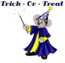 CREDDY BEAR WITH TRICK OR TREAT