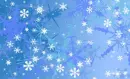 blue snow