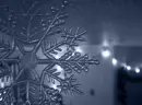 blue snowflake