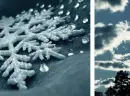 snowflake clouds