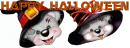 CREDDY BEARS WITH HAPPY HALLOWEEN